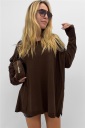 maxi maglia con manica lunga supreme